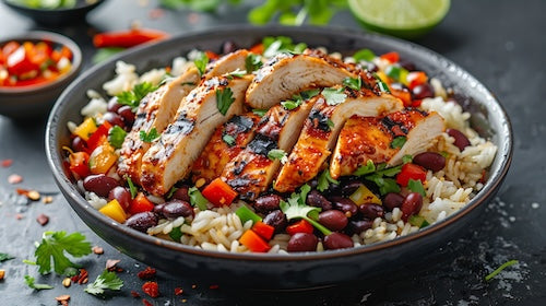 Tex-Mex Chicken Fiesta Platter