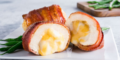 Texas Smoked Bacon Chicken Breast Low Carb - NEW
