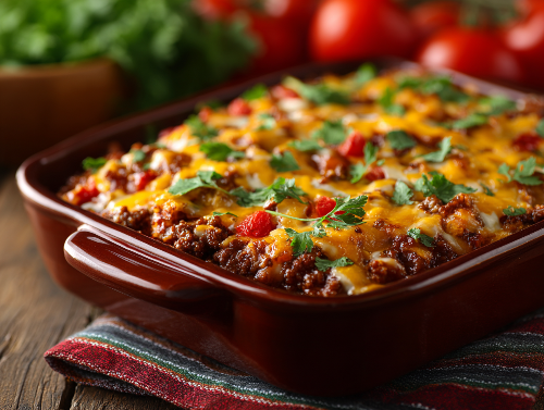 Texas King Ranch Beef Casserole