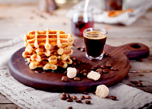 Trio of Belgium Waffles