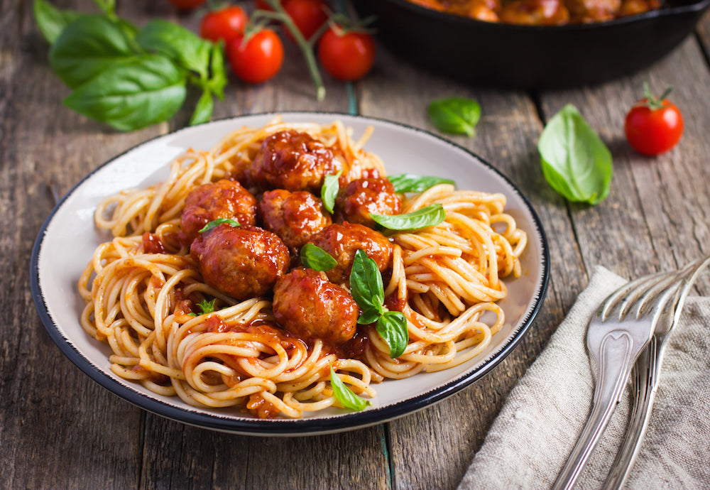 Spaghetti and Meatballs