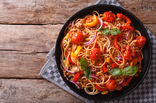 Ground Turkey Italian Spaghetti - NEW