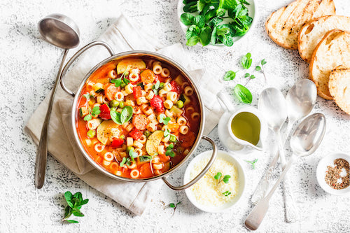 Vegetable Minestrone Soup