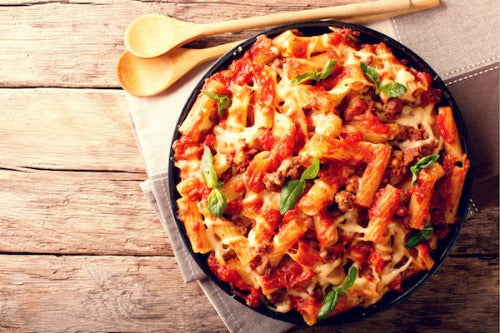 Baked Penne Beef Bolognese
