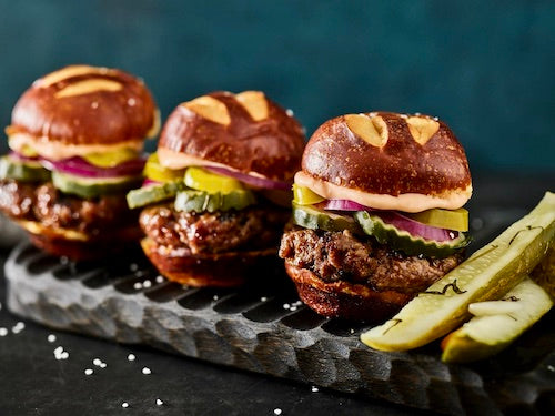 Pub Style Beefy Sliders - Set of 4