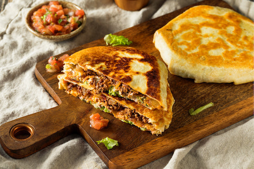 Brisket Quesadillas with Queso