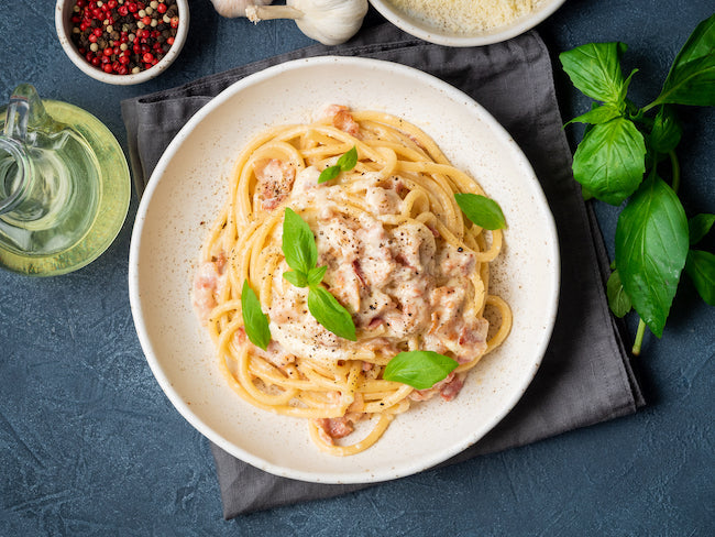Chicken Spaghetti Carbonara