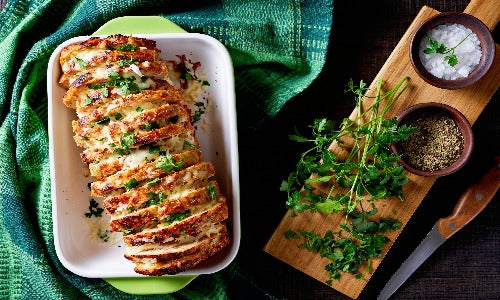 Cheeseburger Meatloaf with Mashed Potatoes