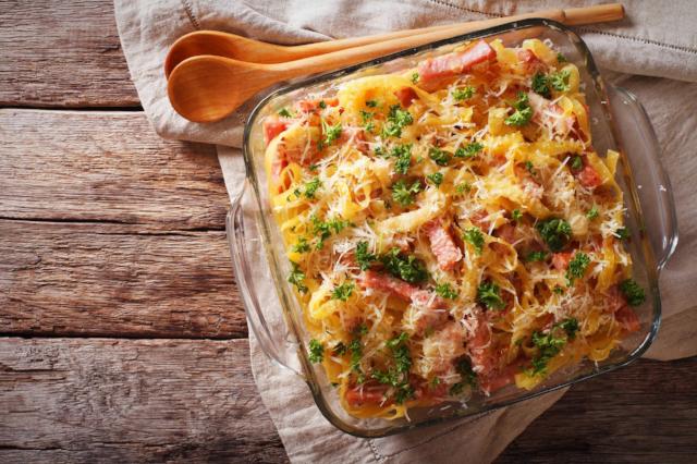 Our creamy homemade Pancetta Chicken Fettuccini Alfredo has been a family favorite for years. You will love this creamy feel good comfort food.