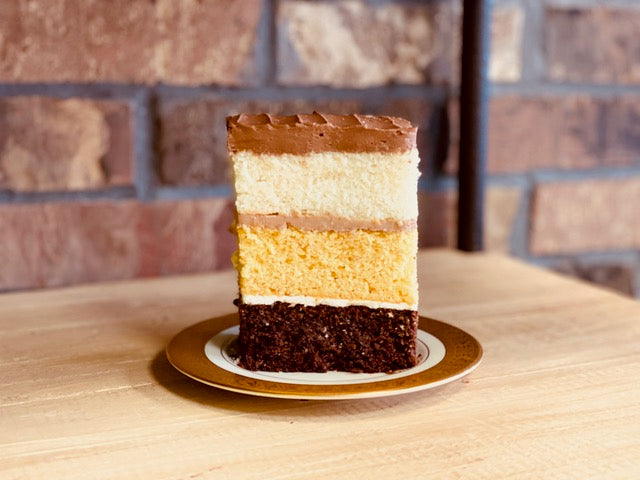 Chocolate, Butter, Vanilla Cake - Sweet Saturday