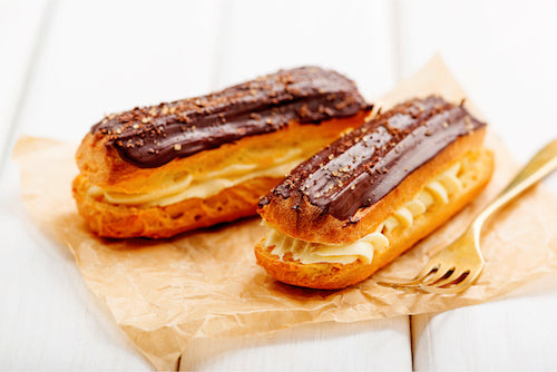 NY Style Chocolate Eclairs