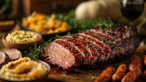 Kansas City BBQ Brisket, Potatoes, Candied Carrots - NEW