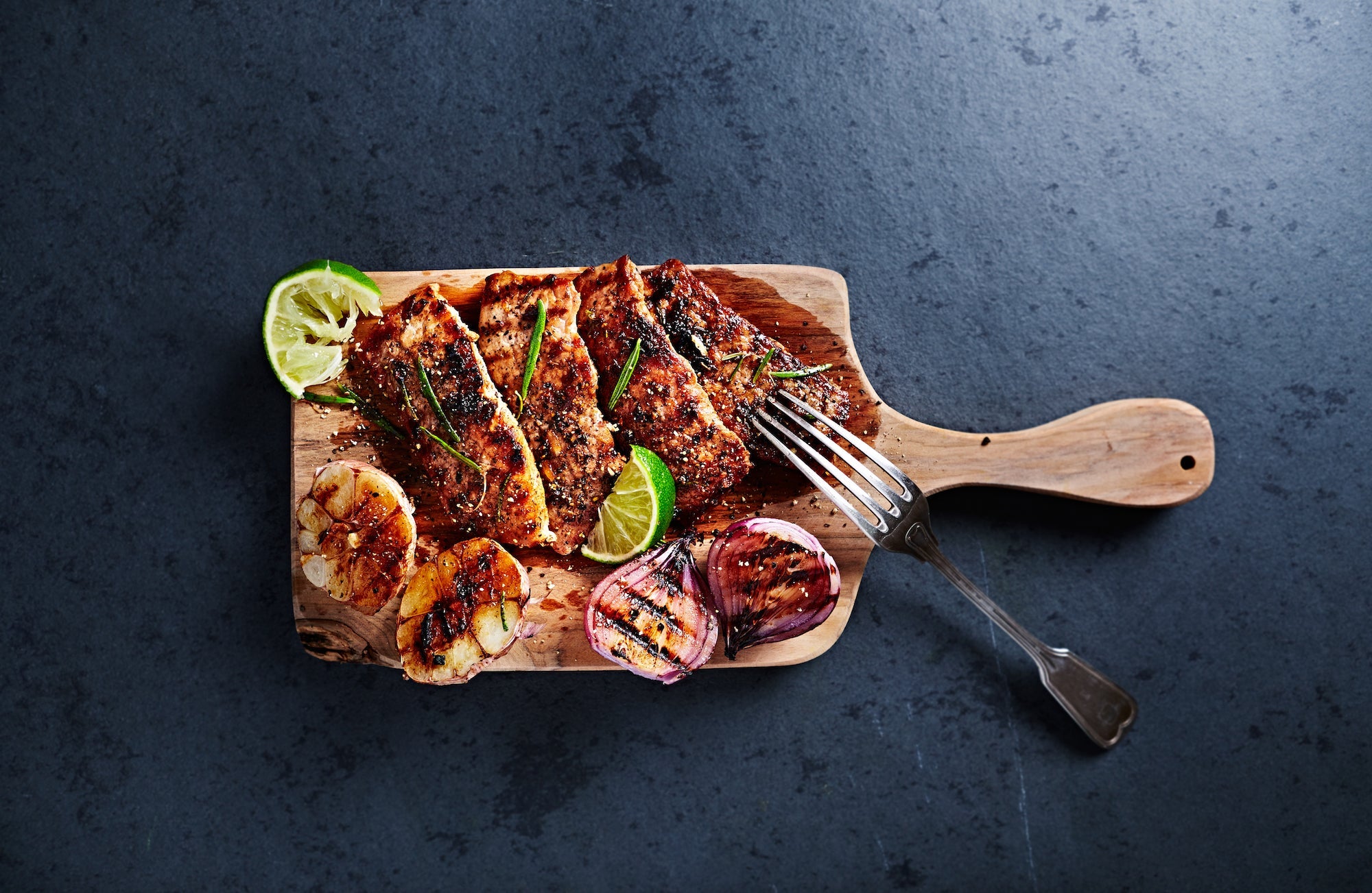 Key Lime BBQ Pork Tenderloin, Au Gratin Potatoes