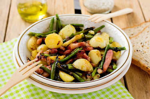 Nashville Chicken, Southern Green Beans & Potatoes