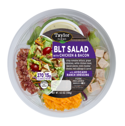 BLT with Chicken & Bacon On The Go Salad